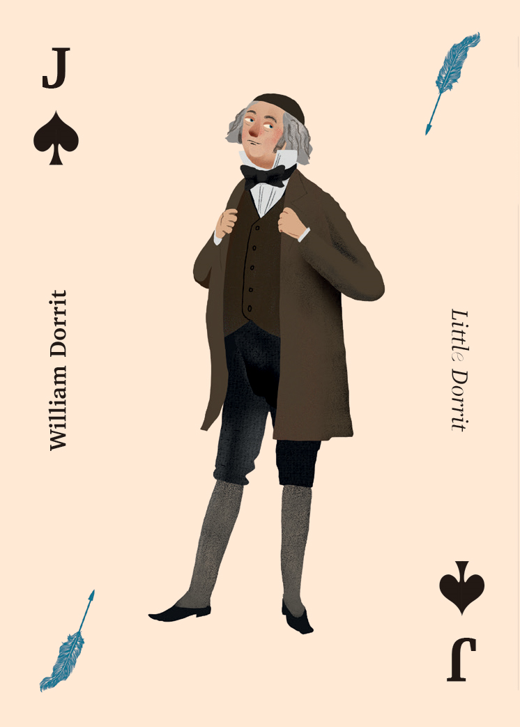 Charles Dickens Playing Cards | 54-Card Literary Character Deck