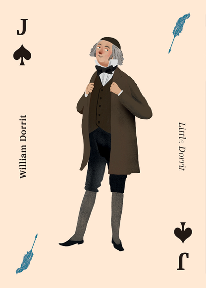 Charles Dickens Playing Cards | 54-Card Literary Character Deck
