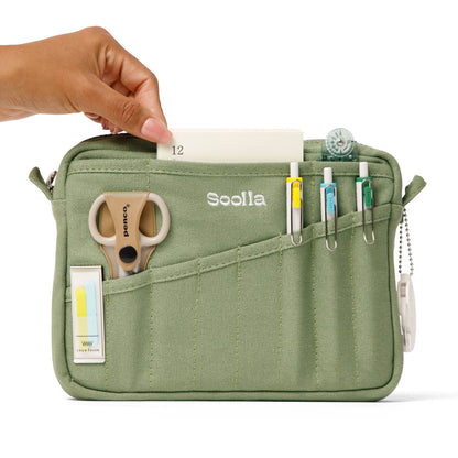 Soolla® Studio Pouch, Good Earth | Artist &amp; Stationery Organizer