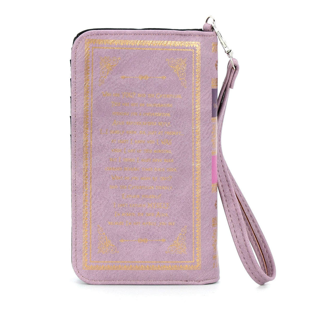 Alice in Wonderland Book Wallet | Lewis Carroll Literary Gift