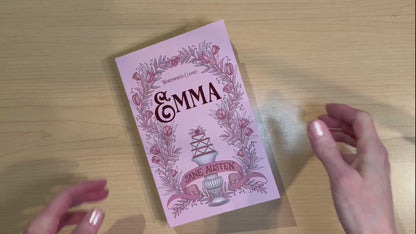Video showcasing the Emma by Jane Austen Wordsworth Classics paperback, with views of the book&