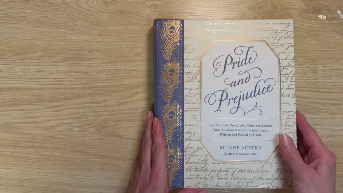Pride and Prejudice by Jane Austen | Deluxe Edition with 19 Removable Letters